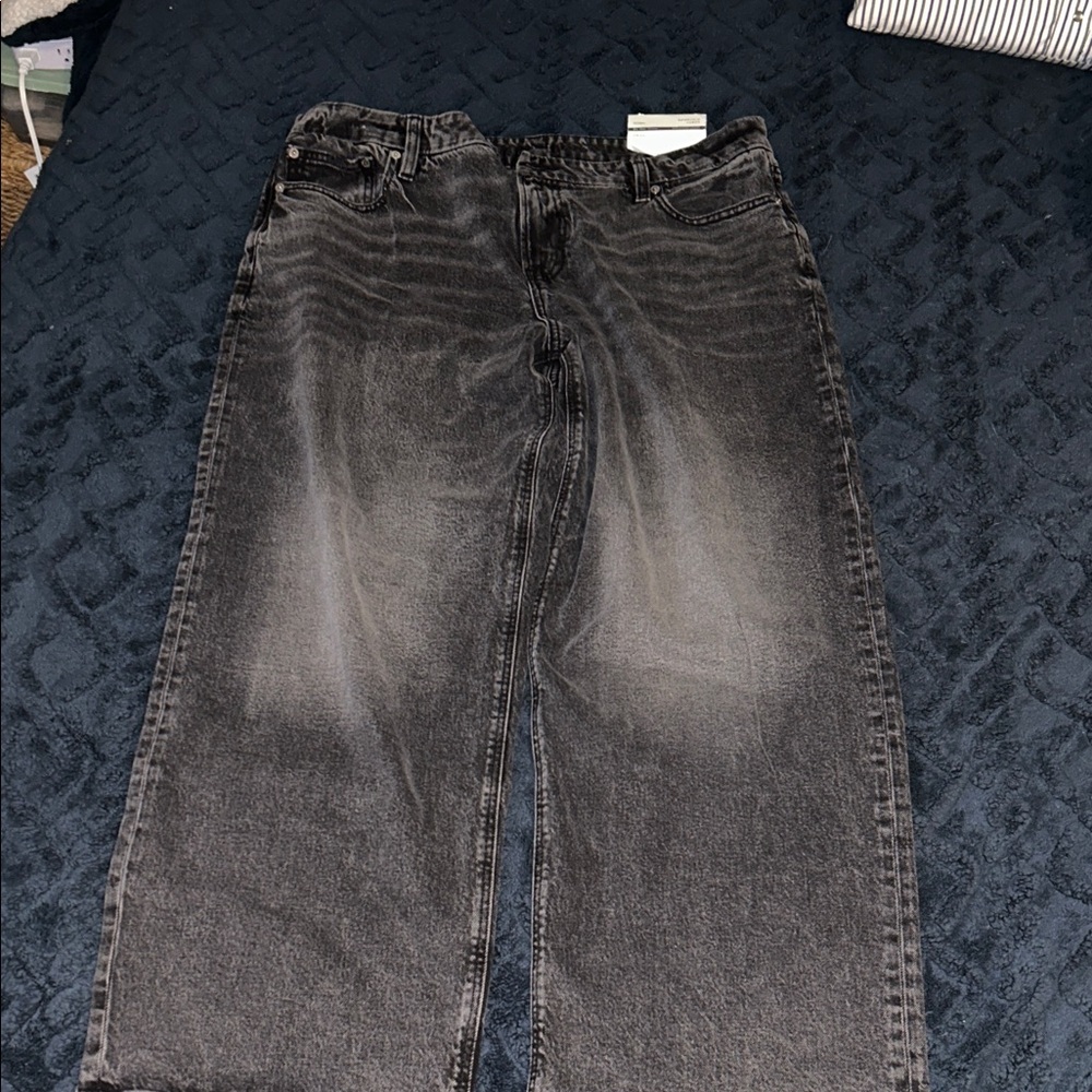 American Eagle Black Denim Jeans - 16w